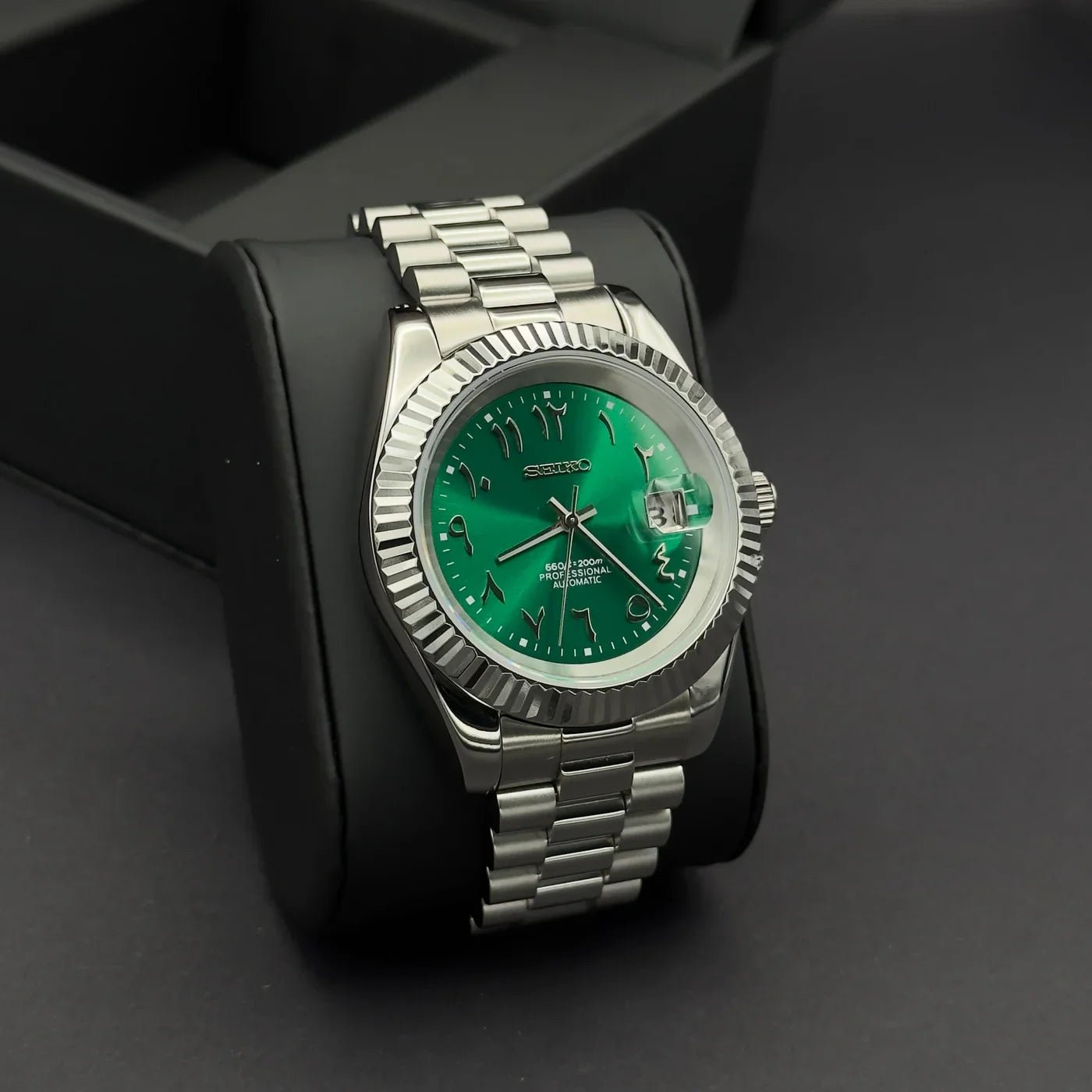 DATEJUST MOD ( ARABIC GREEN DIAL ) by Mein Shop – ModTime