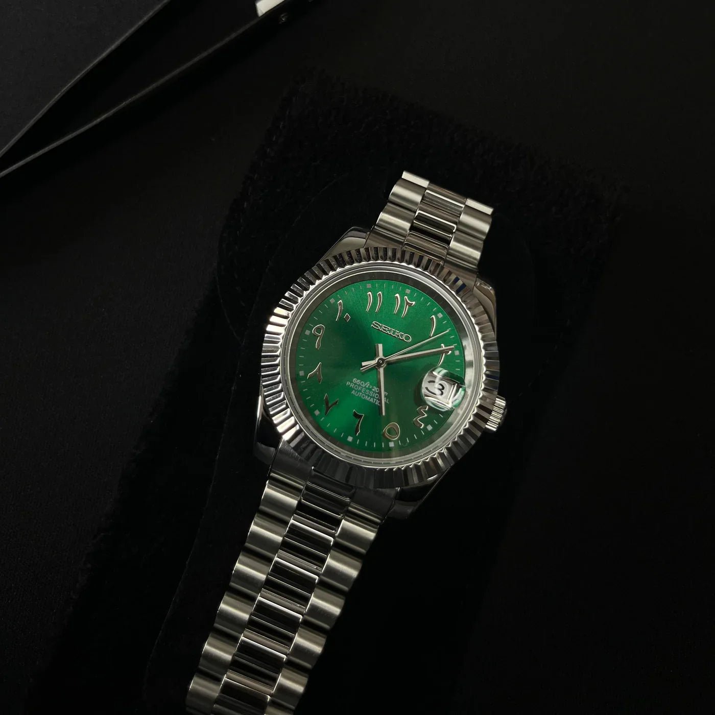 DATEJUST MOD ( ARABIC GREEN DIAL ) by Mein Shop – ModTime
