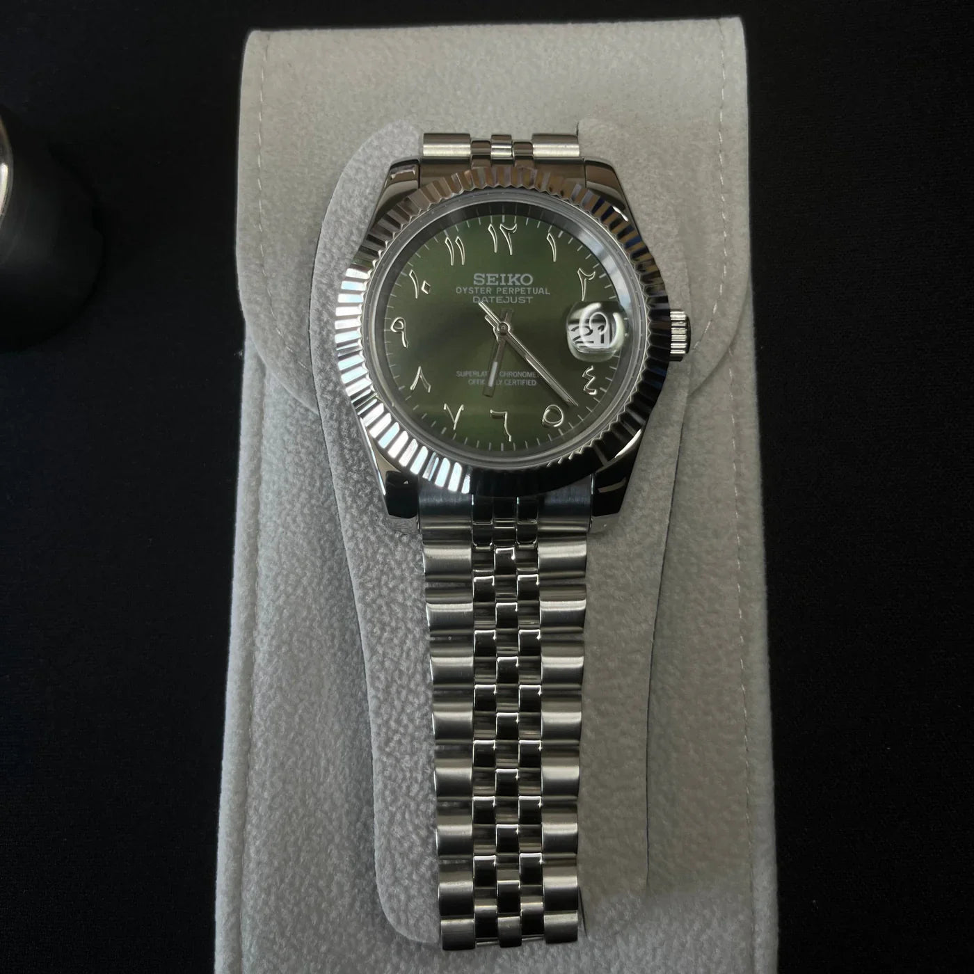 DATEJUST MOD ( ARABIC OLIVE ) by Mein Shop – ModTime