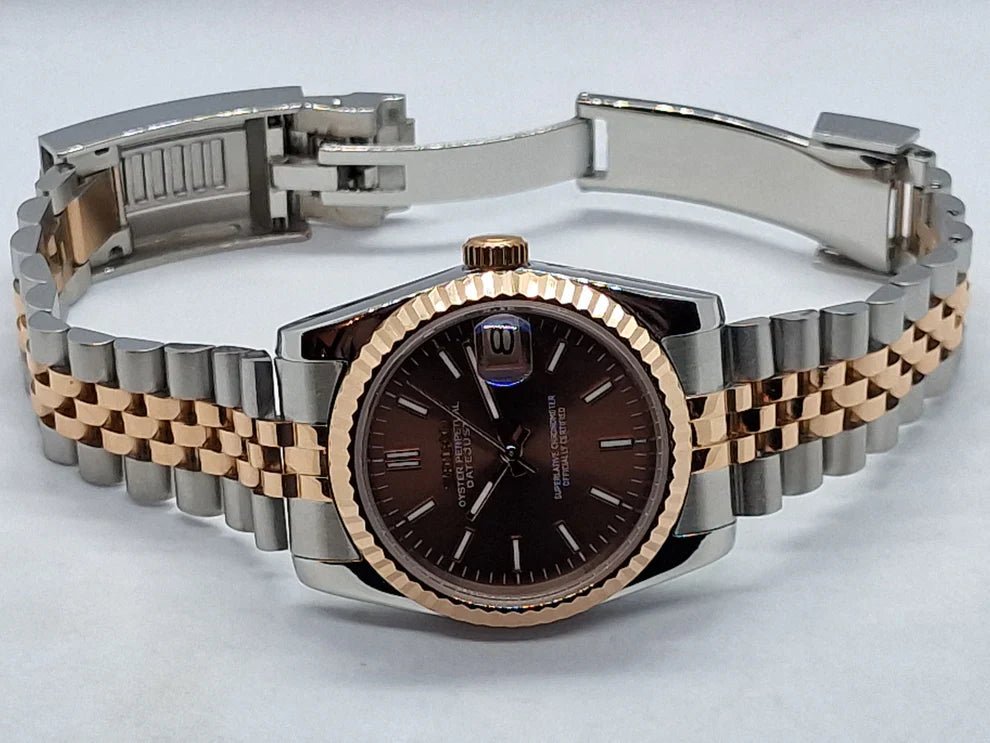 DATEJUST MOD ( CHOCOLATE TWO TONE ) by Mein Shop – ModTime