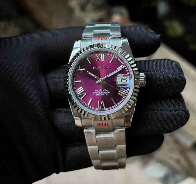 DATEJUST MOD ( ROMAN PURPLE ) by MasterParts24 – ModTime