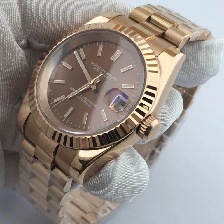 DATEJUST MOD ROSE BORWN DIAL by My Store – ModTime