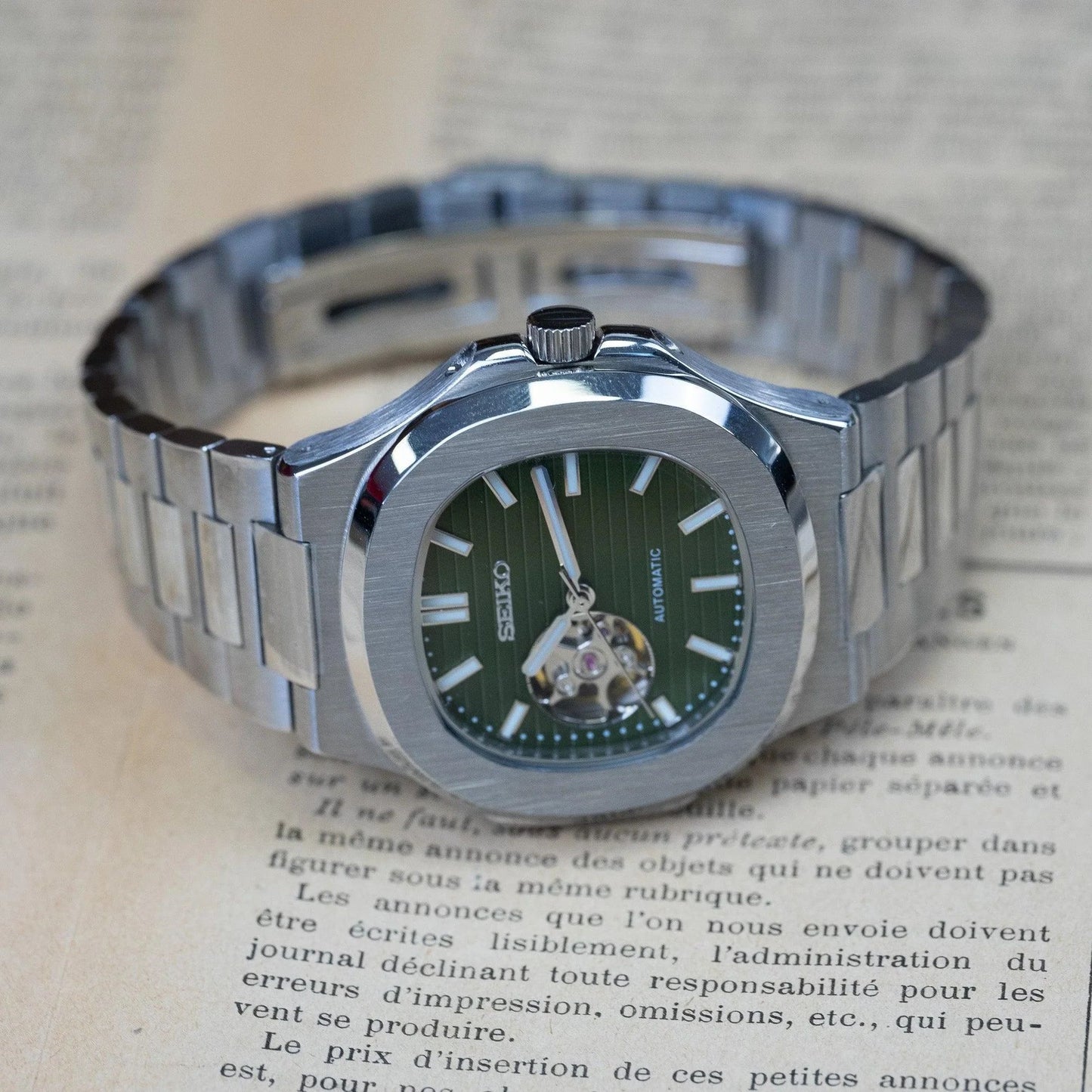 NAUTILUS MOD OLIVE GREEN ( OPEN HEART ) by Mein Shop – ModTime