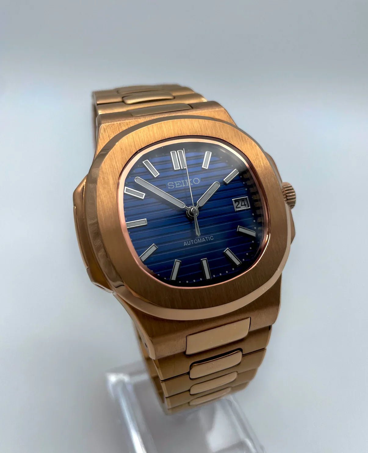 NAUTILUS MOD ROSE GOLD ( BLUE DIAL ) by Mein Shop – ModTime