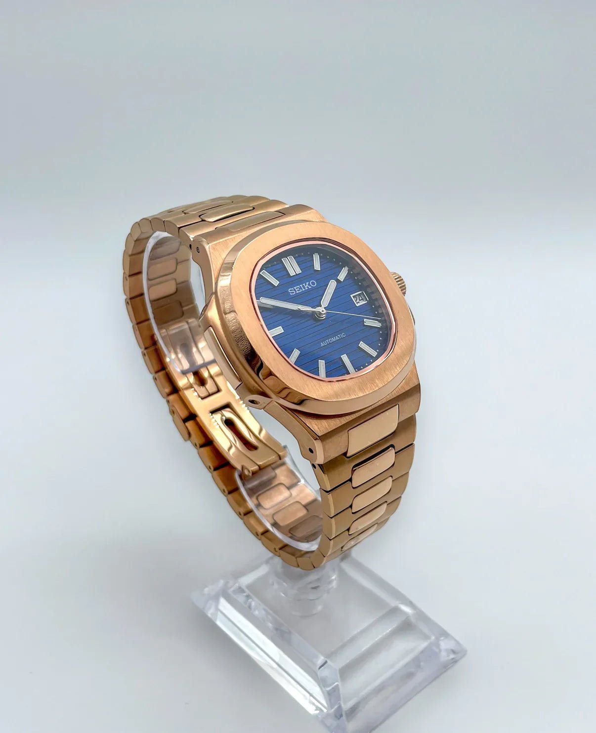 NAUTILUS MOD ROSE GOLD ( BLUE DIAL ) by Mein Shop – ModTime
