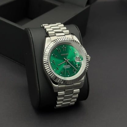 DATEJUST MOD ( ARABIC GREEN DIAL ) by Mein Shop – ModTime