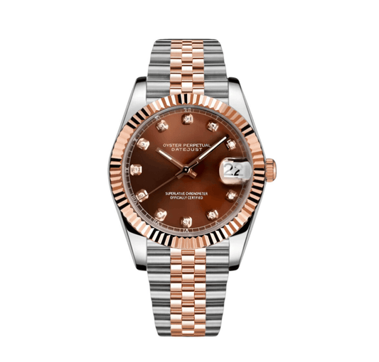 DATEJUST MOD ( CHOCOLATE TWO TONE ) by Mein Shop – ModTime