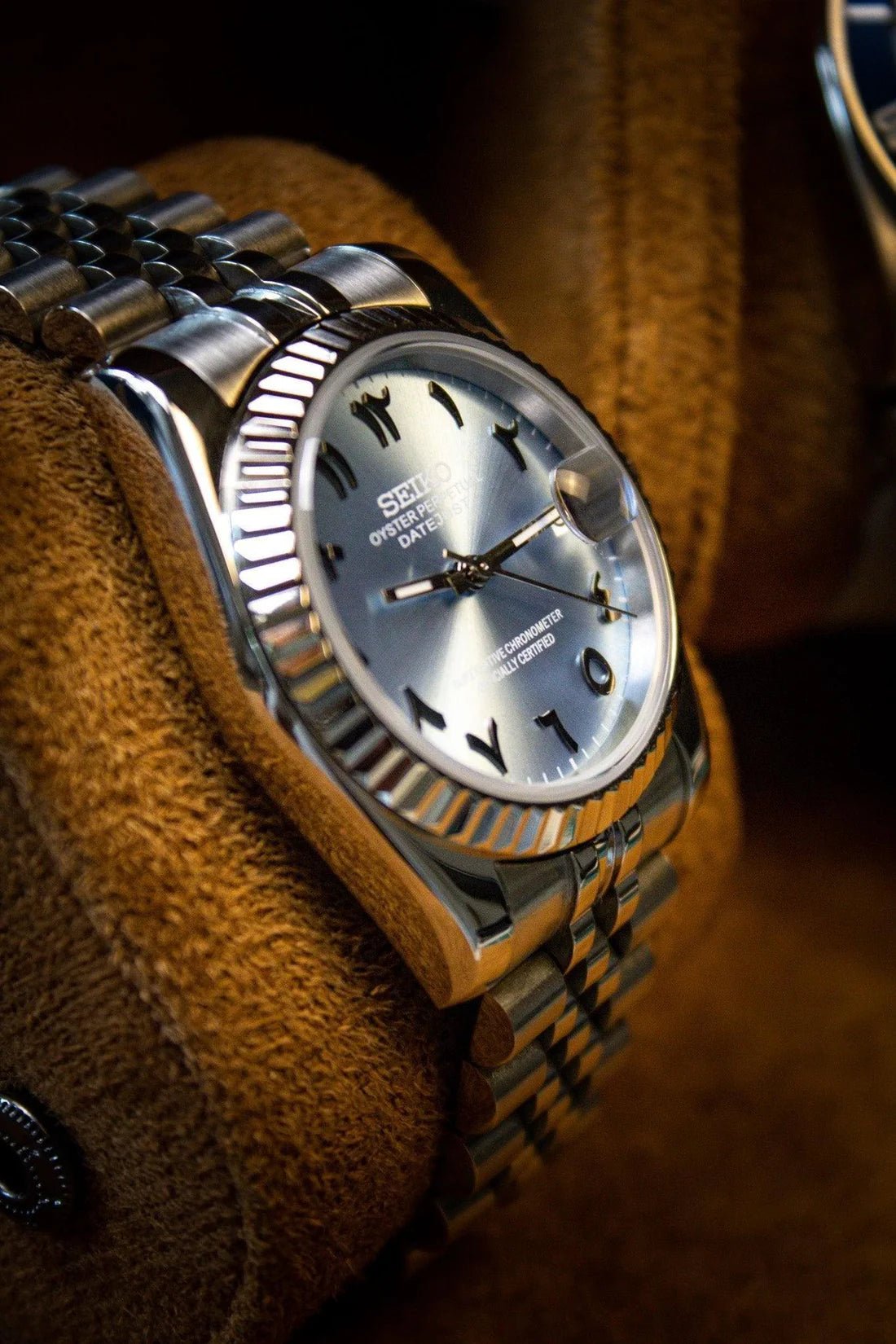 DATEJUST MOD LIGHT BLUE ARABIC DIAL by My Store – ModTime