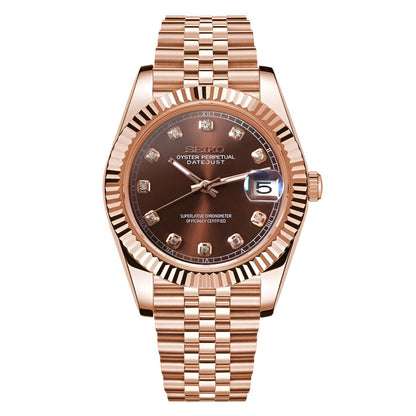 DATEJUST MOD ROSE BORWN DIAL by My Store – ModTime