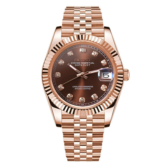 DATEJUST MOD ROSE BORWN DIAL by My Store – ModTime