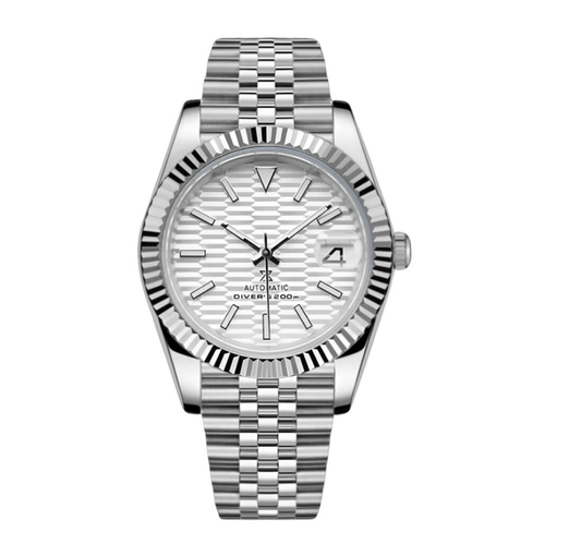 DATEJUST MOD WHITE DIAL by Mein Shop – ModTime
