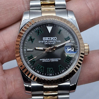 DATEJUST MOD WIMBLEDON TWO TONE by My Store – ModTime