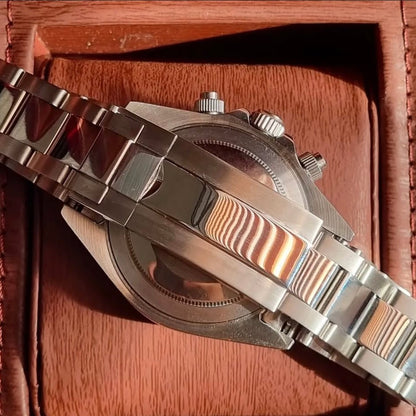 Daytona-style chronograph Seiko mod style custom watch with VK63 movement by ModTime - additional product view