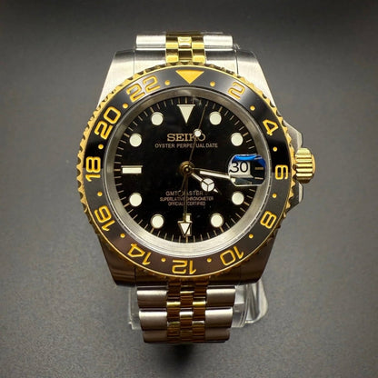 GMT WATCH MOD TWO TONE BLACK DIAL JUBILEE by My Store – ModTime
