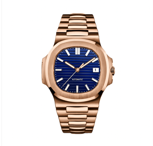 NAUTILUS MOD ROSE GOLD ( BLUE DIAL ) by Mein Shop – ModTime