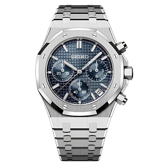 ROYAL OAK BLUE CHRONOGRAPH MOD by My Store – ModTime