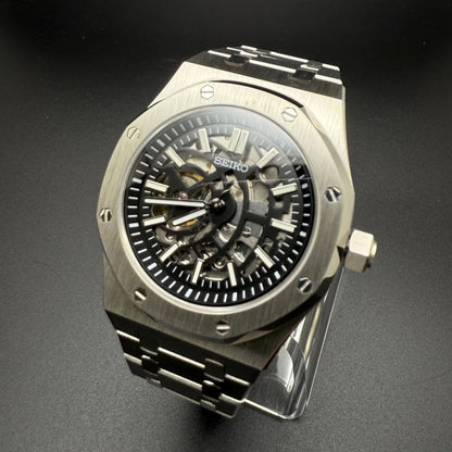 ROYAL OAK MOD SILVER SKELETON DIAL by My Store – ModTime