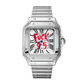 SANTOS WATCH MOD SILVER 9-5 WHITE DIAL