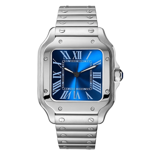 SANTOS MOD BLUE DIAL by Mein Shop – ModTime