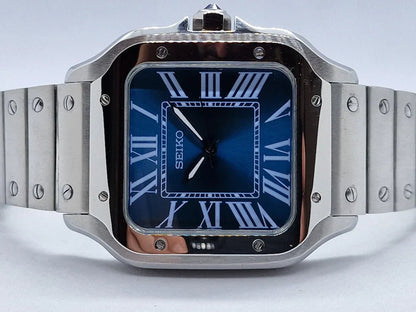 SANTOS MOD BLUE DIAL by Mein Shop – ModTime